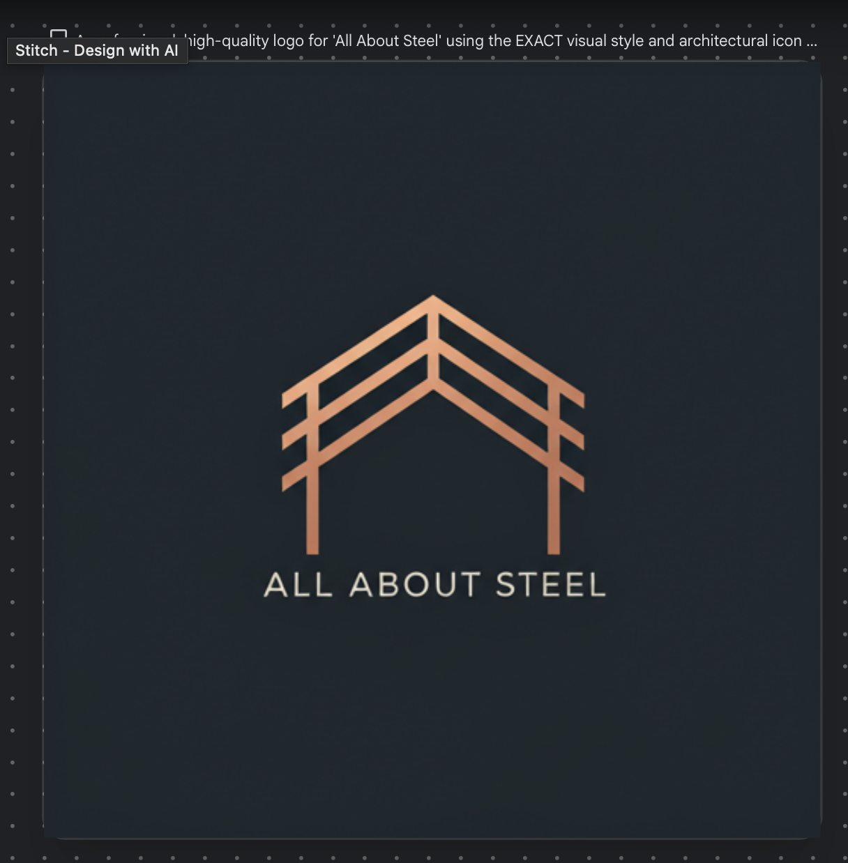 Output after using select-and-prompt — the entire design was changed instead of just the selected areas